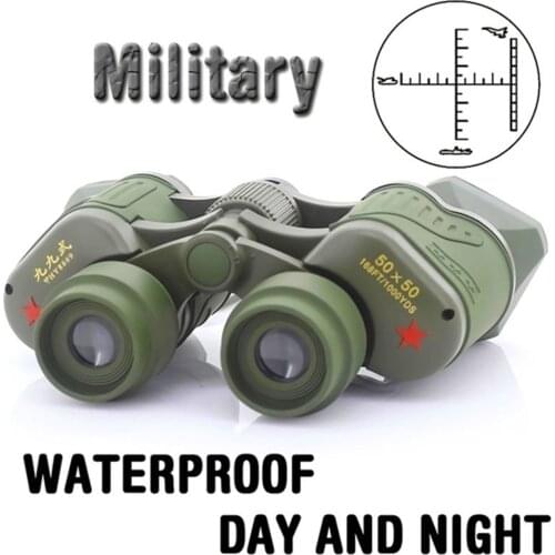 Binoculars 7*35 Night Vision Professional Telescope With Coordinate Ranging Without Infrared For Hunting Hiking Camping Travel