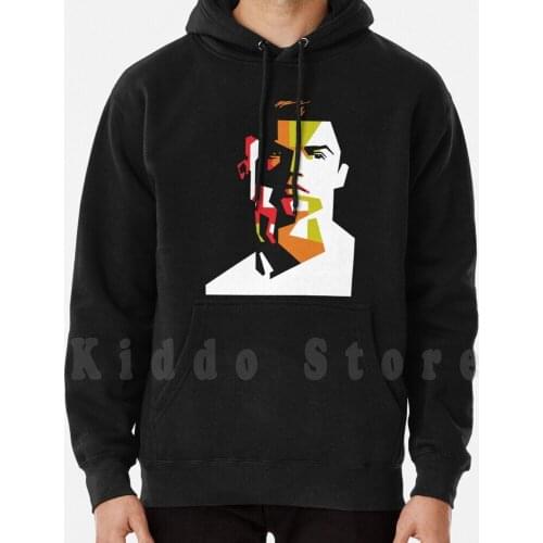 C.ronaldo From In Wpap Hoodie Long Sleeve Wpap Ronaldo Cr Christiano Portugal Italy Italian Football Soccer