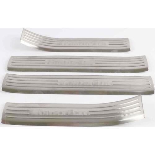 For Mercedes-Benz GLE 2020 Door Sill Scuff Plate Threshold Protective Trim Stainless Steel car accessories 4pcs/set