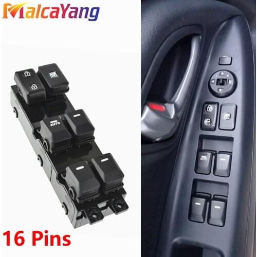 93570-1Y200 ELECTRIC POWER WINDOW MASTER SWITCH For KIA Morning Picanto 2011-2016