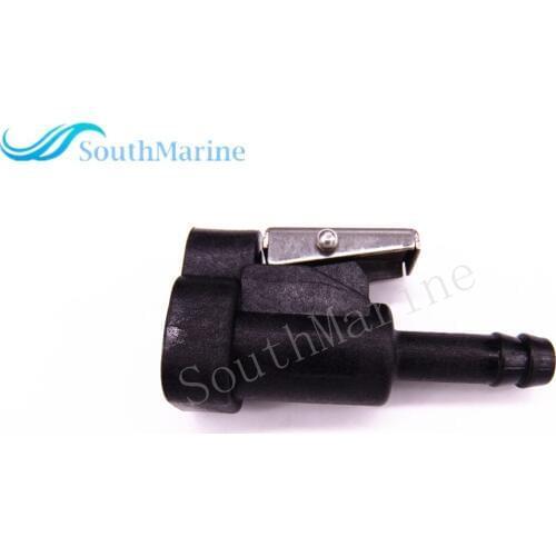 Female Fuel line Connector for Johnson Evinrude BRP OMC 25HP - 150HP / Suzuki DF4 -DF50 DF60 DF70 Outboards , 3031 hose size 8mm