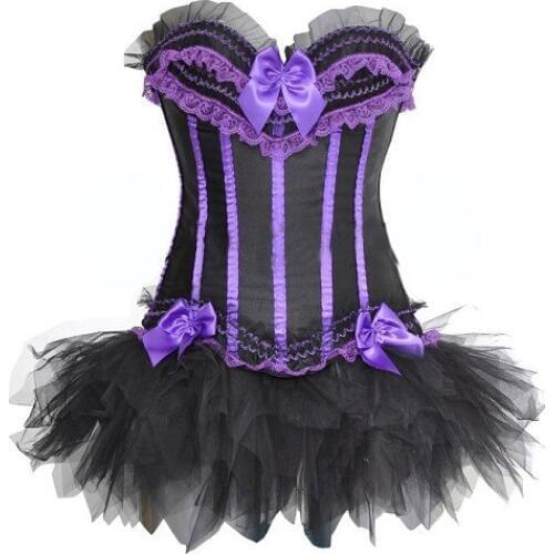 Waist Corsets And Bustiers Sexy Bowknots Bustier Corset Dress Club wear M1700