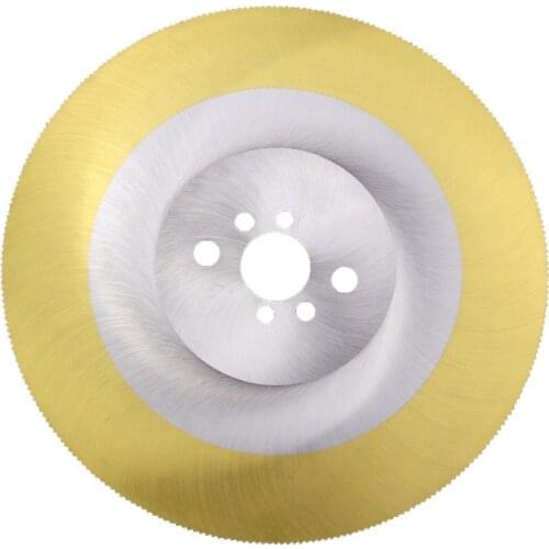 HSS Circular Saw Blades 250mm TiN-Coated For Steel Copper Iron Aluminum Metal Pipe Cutting High Speed Steel Cutting Disc Power