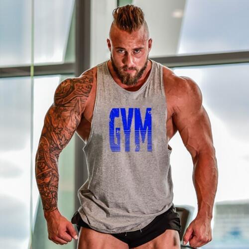 Gyms Tanks Top New Mens Casual Sleeveless O Neck Vest Sportswear Cotton Breathable Male Clothes Bodybuilding Undershirt Fitness