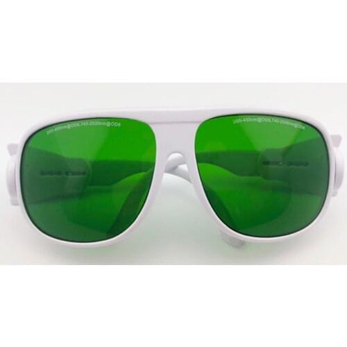OD6+ 200-450nm 740-2500nm YH-5-A Wide Spectrum Laser Protective Glasses