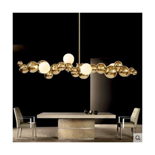 Personalized creative restaurant chandelier Nordic new dining room bar post-modern design bubble exhibition hall
