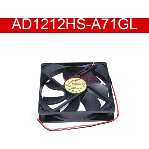 Original authentic AD1212HS-A71GL S Server Cooler Fan DC 12V 0.44A 2-Wire
