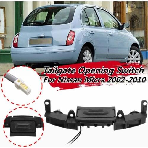 Boot Lid Tailgate Trunk Opening Opener Lock Release Switch 25380AX60B 25380-AX60B For Nissan Micra K12 2002-2010 Hatchback