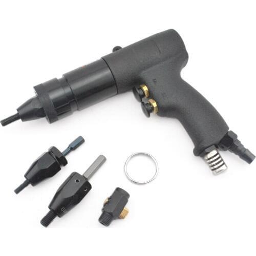 Pneumatic Riveting Nut Gun M6/M8/M10 Self-locking Pneumatic Riveting Gun Air Rivet Nut Gun Tool HG-0610