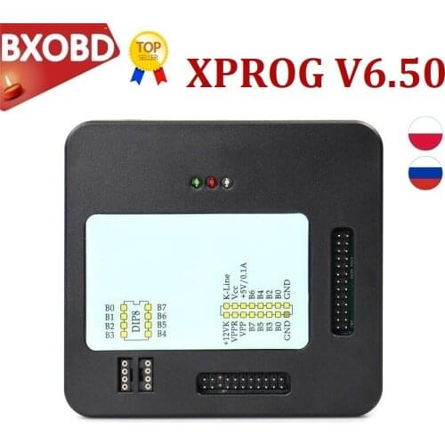 New XPROG V5.84 Firmware V4.4 And Add More Authorization XPROG-M X-PROG M V5.84 Metal Box X PROG No USB Dongle Unlock Version