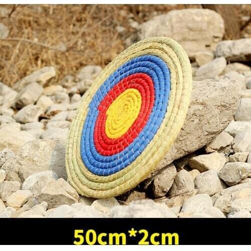 Shooting Traget Single Layer Straw Grass Target Board 50*2cm Arrow Target On For Outdoor Hunting Shooting Pratice Accessories