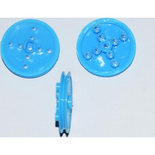 10/100pcs 30mm 2mm with TT hole pulley/plastic wheel/Technology model parts/diy toy part/yuanmbm tamiya baby toys for chil
