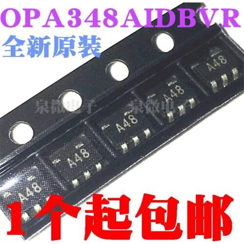 100% Original New In Stock OPA348AIDBVR OPA348 A48 SOT23-5 (5pcs/lot)