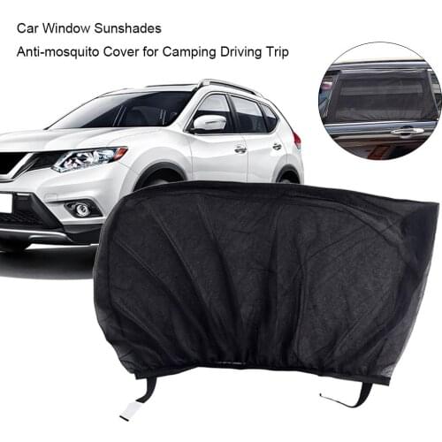2pcs Car Styling Accessories Sun Shade Auto UV Protect Curtain Side Window Sunshade Mesh Protection Window Films For Sun Visor
