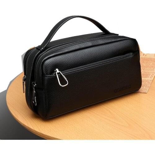 Male Actor Make up bag Cosmetic bag mens clutch bag multi-pocket business handbag casual men totes bag mens business purse