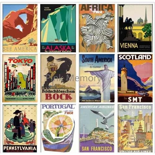 Diamond Painting travel of Rhinestones Picture Diamond Embroidery Diamond Mosaic Diamond setting diamond paint Cross Stitch kit