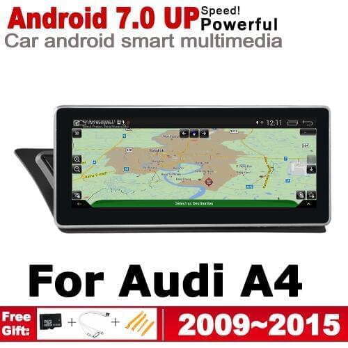 Car GPS Navi Map HD Screen Stereo Android For Audi A4 8K 2009 2010 2011 2012 2013 2014 2015 MMI Multimedia Player Auto Radio