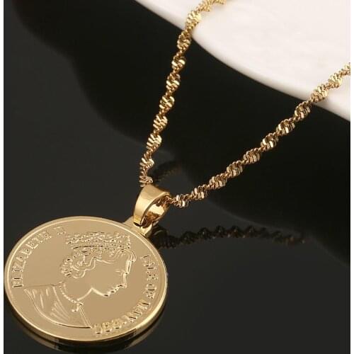 British Solomon Islands Ten Cents Coin Sea Spirit Ngoreru Elizabeth Isle of Man 1990 Dos Pesos Jewelry