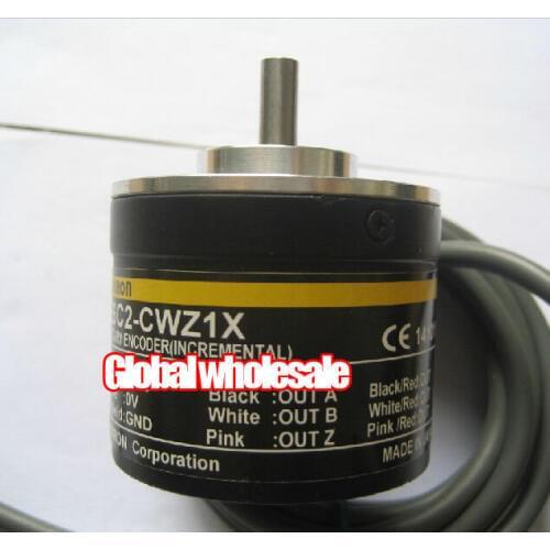 1pcs E6C2-CWZ1X 600P/R encoder for Omron / 600 line incremental ecoder / optical rotary encoder