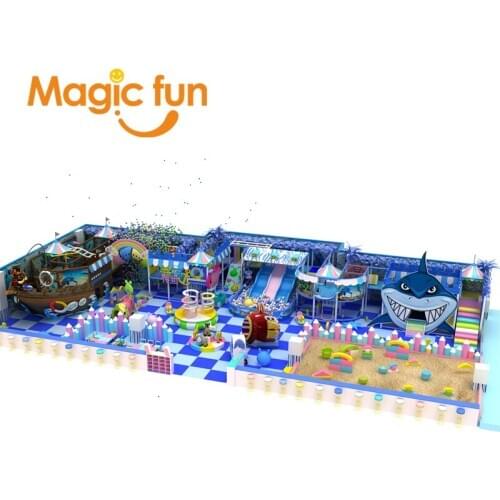 MAGICFUN parque infantil exterior entertainment center slides for children kids playground