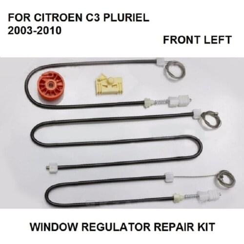 FOR CITROEN C3 PLURIEL WINDOW REGULATOR REPAIR KIT FRONT-LEFT NEW 2003-2010