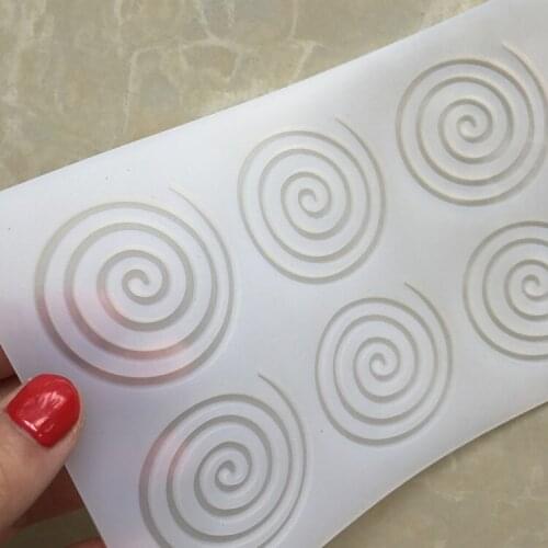 Circle Sharp Silicone Mould Cake Decorating Tools Cupcake Chocolate Cake Border Silicone Mold Baking Accessories Fondant Molds