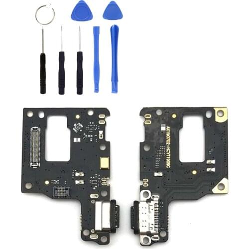 New USB Charging Port Jack Dock Plug Connector Charge Board Flex Cable Mobile Phone Parts FOR Xiaomi Mi 9 LİTE