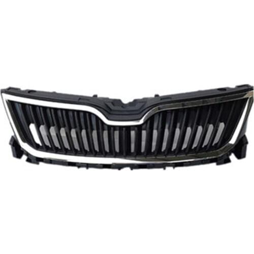Original authentic car Front Grille Around Trim Racing Grills Trim Car styling for Skoda Rapid 2018 Auto parts