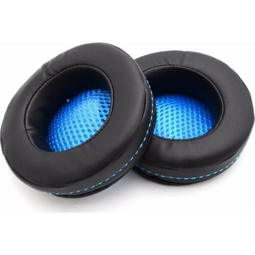 Replacement Earpads Pillow Ear Pads Foam Cushions Cover Cups Repair Parts for Professional Overhead Foldable Headphones Headset