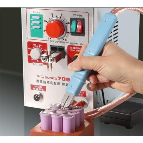 SUNKKO HB-71A Battery spot welding pen for polymer battery welding 709a 719a 787a 788h 737b 737g spot welder welding pen