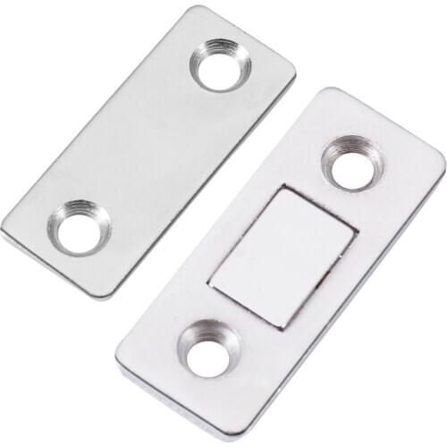 Super Thin Magnet Door Stops Magnetic Door Stopper Non-punch Available Door Holder Hidden Doorstop Furniture Door Hardware