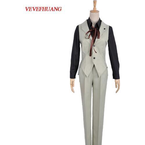 VEVEFHUANG Animal New Arrival Bungou Stray Dogs Cosplay Kunikida Doppo Anime Cosplay Clothing Bungo Stray Dogs Cosplay Costumes