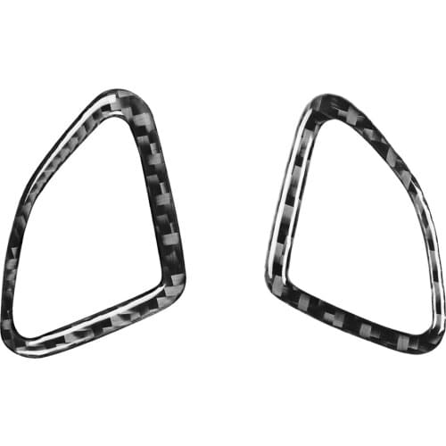 12-18Car Styling Stereo Speakers Decoration Frame 4pcs For Audi A6 C7 Interior Door Audio Speaker Cover Trim Auto Accessories