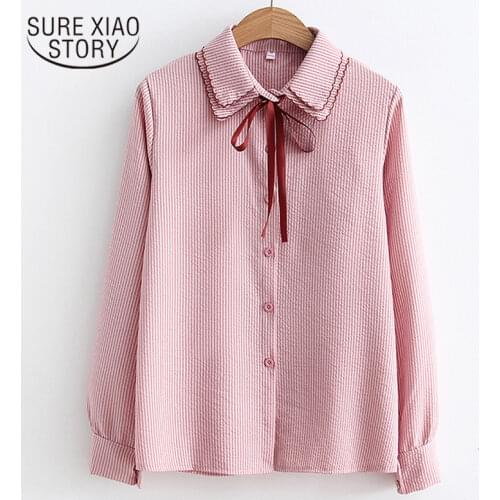 2021 womens tops and blouses plus size tops women shirts blusas mujer de moda women long sleeve shirts white blouse 3142 50