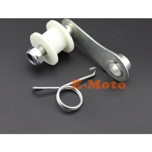 Spring Wheel Chain Tensioner Adjuster Roller Guide For Pit Dirt Bike ATV 110cc 125cc 140cc 150cc 160cc NEW