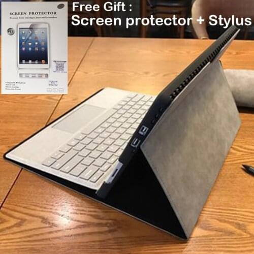 Tablet Cover for Surface Pro 7 Case Pro4/5/6 Case Protective Sleeve Surface Cover Soft Shell + Screen Protector +stylus Gift