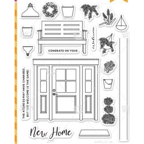 Home Transparent Clear Silicone Stamp/Seal for DIY scrapbooking/photo album Decorative clear stamp A 1030