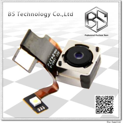 10pcs/lot 100% Original NEW 8.0 MP Rear Camera Flex Back Camera Flex for iPhone 5 5G Free Shipping Wholesale
