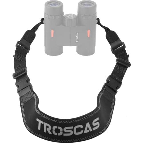 Super Comfort Neoprene Optic Straps Field Repair Buckle Lightweight Adjustable Length Neck Straps for Binoculars Cameras