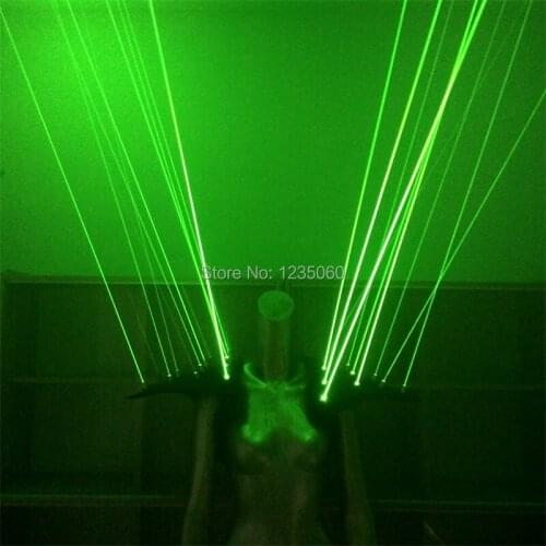 New Fashion Green Laser Robot Suit, Luminous Waistcoat, Light Up Vest With 20pcs 532nm Green Lasers Costume For Party Laser Show