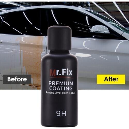 30ML50ML Car Polish Car Liquid Ceramic Coat 9H High Hardness Gloss Hydrophobic Glass Coating Paint Automobile Washer Car Syling