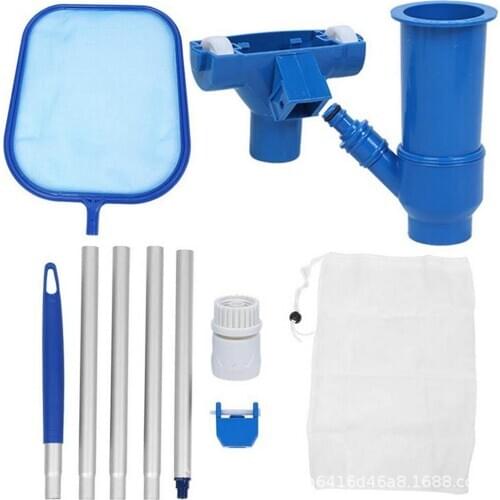 Portable Swimming Pool Pool Spa Pool Fountain Cleaner Suction Head Pool Cleaning Leaf Skimmer Net Cleaning Tools