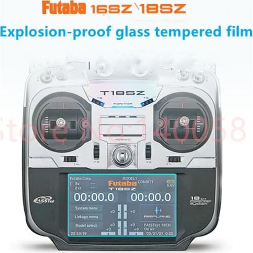 Futaba 18SZ 16SZ remote control display tempered film anti-impact screen protective film film display film shell protective film