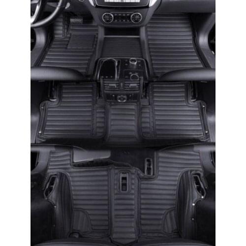 High quality! Custom special car floor mats for Land Rover Discovery 4 2016-2010 7 seats waterproof carpets for Discovery 2013