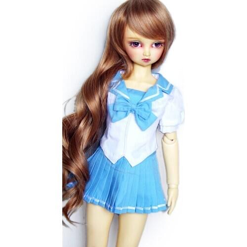 [wamami] 251# Light Blue Cosplay Mirai Suenaga 1/4 MSD 1/3 DD SD AOD DZ BJD Dollfie Uniform