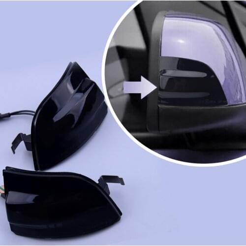2pcs Flowing Dynamic Turn Signals Side Mirror Indicator Lights LED Fit For Ford Focus MK2 Pre-Facelift 2004 2005 2006 2007 2008