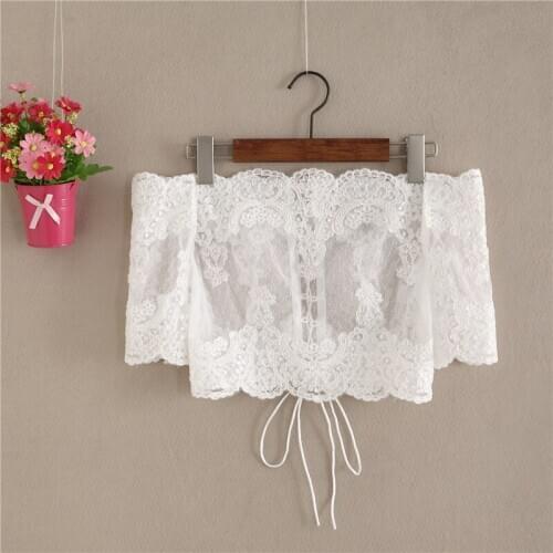 Bolero off shoulder bridal dress bolero wedding dresses lace jacket bridal dress top