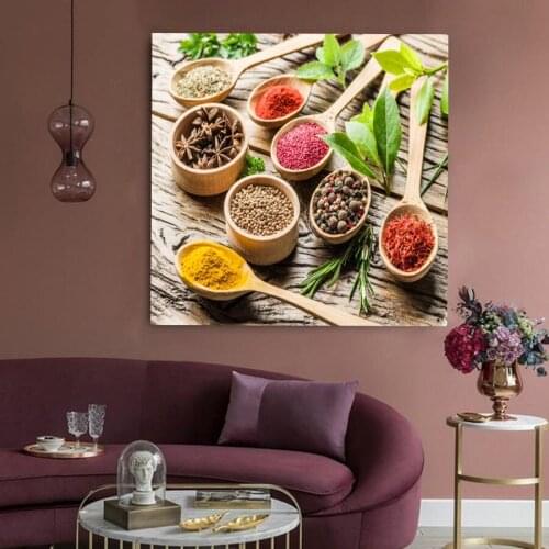 DIY Diamond Painting Kitchen spices spoon cross stitch Full square round Diamant 5D Embroidery Handcraft mosaic diamond set