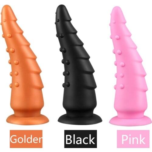 3 Style Long Dildo Anal Sex-toys Masturbator For Woman Liquid Silicone Dildos Suction Cup Butt Plug Anus Sex Toys Ass Stimulator