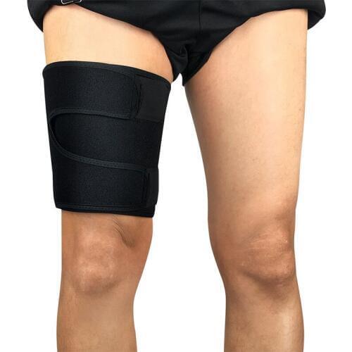 Hot selling sports leggings with outdoor climbing strain protection thigh warm diving material leggings